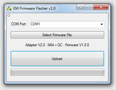EM Firmware Flasher V1.0 Screenshot