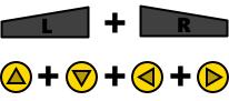 L + R + all 4 C-buttons