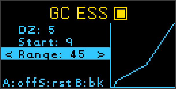 ESS wizard with ESS enabled